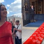 Katy Perry ke Paris Mode Week Gunakan Gaun 152 Meter 3 Katy Perry ke Paris Mode Week Gunakan Gaun 152 Meter