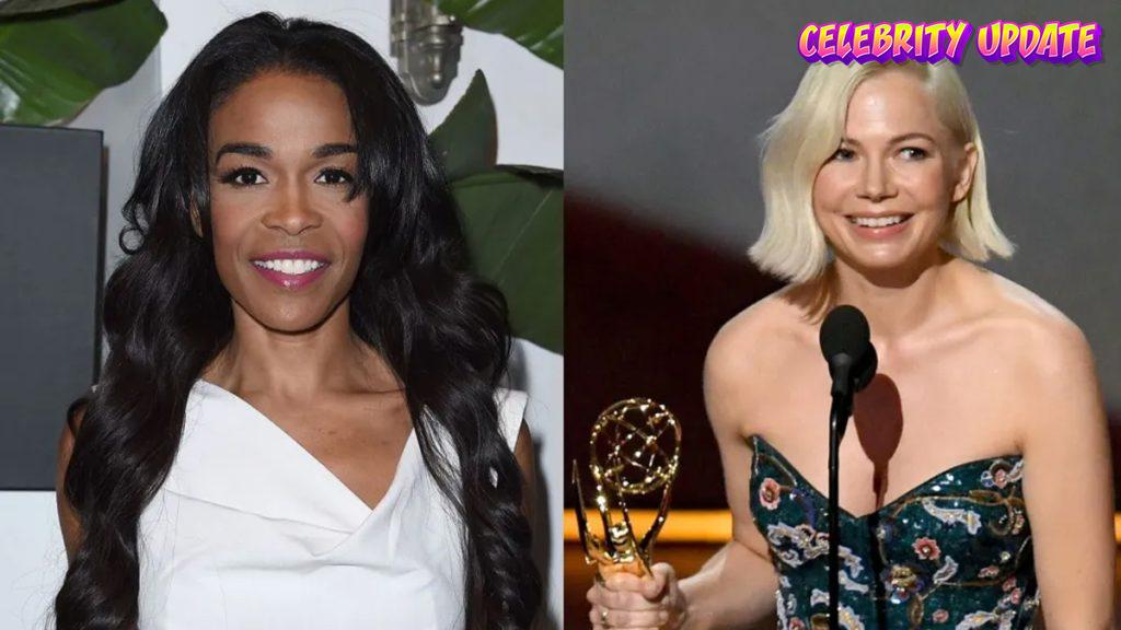 Michelle Williams and Michelle Williams bersenang-senang di belakang panggung 2 asd